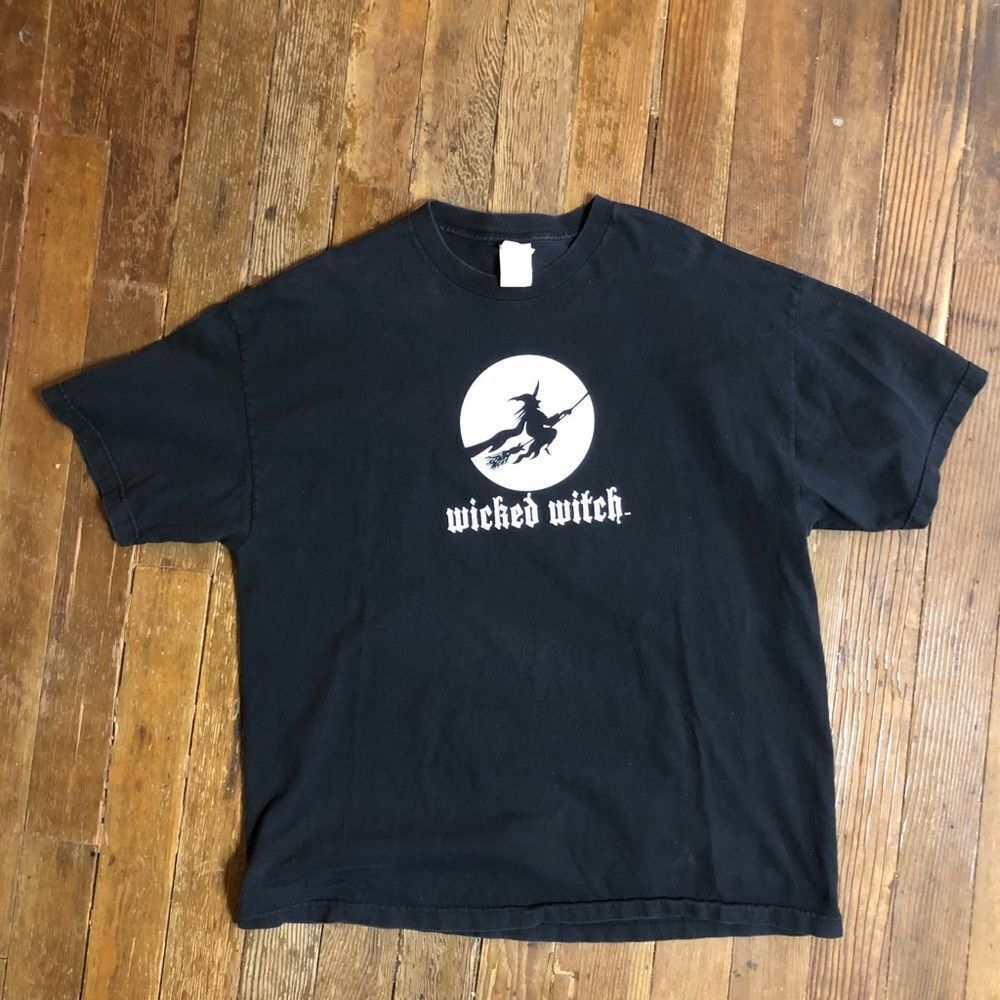 Vintage Wicked Witch T Black 2XL